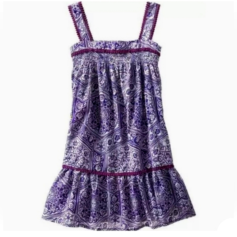 Gap Girl's Boho Smocked Sundress, XL/12